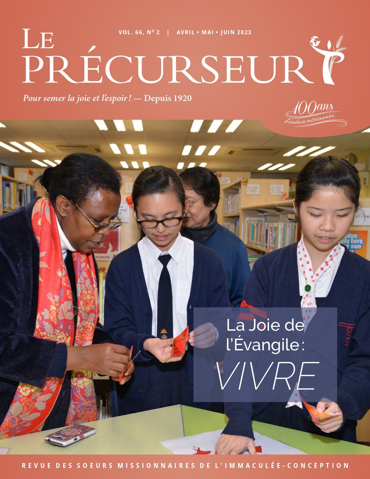 Le précurseur Couverture revue Printemps 2023